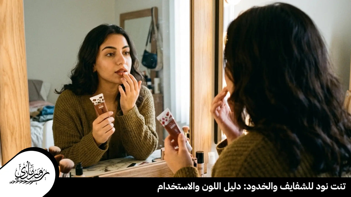 تنت نود للشفايف والخدود: دليل اللون والاستخدام