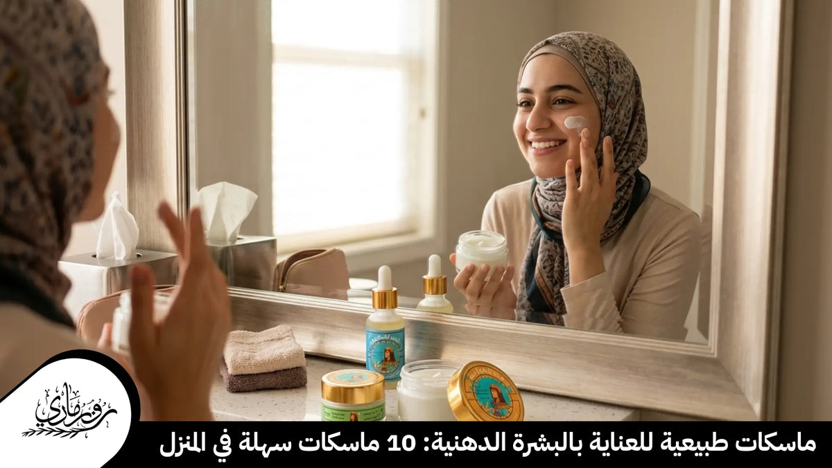 ماسكات طبيعية للعناية بالبشرة الدهنية: 10 ماسكات سهلة في المنزل