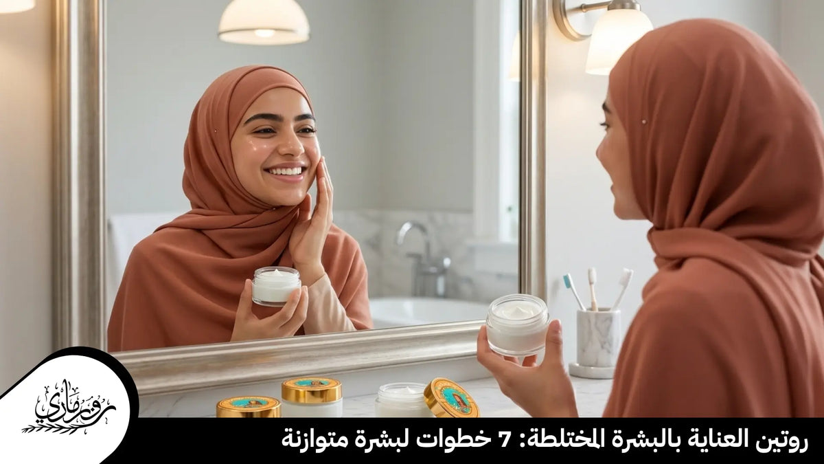 روتين العناية بالبشرة المختلطة: 7 خطوات لبشرة متوازنة