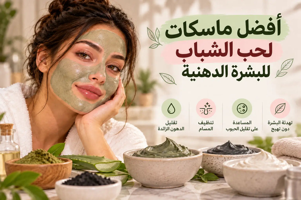 أفضل ماسكات لحب الشباب للبشرة الدهنية وكيفية اختيارها